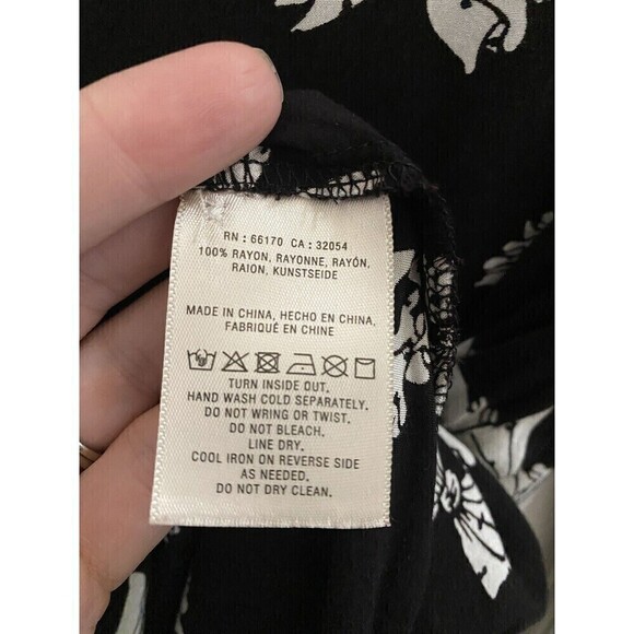 MAVE Anthropology Back Button Down Dress Top Sz.4 - Picture 4 of 4